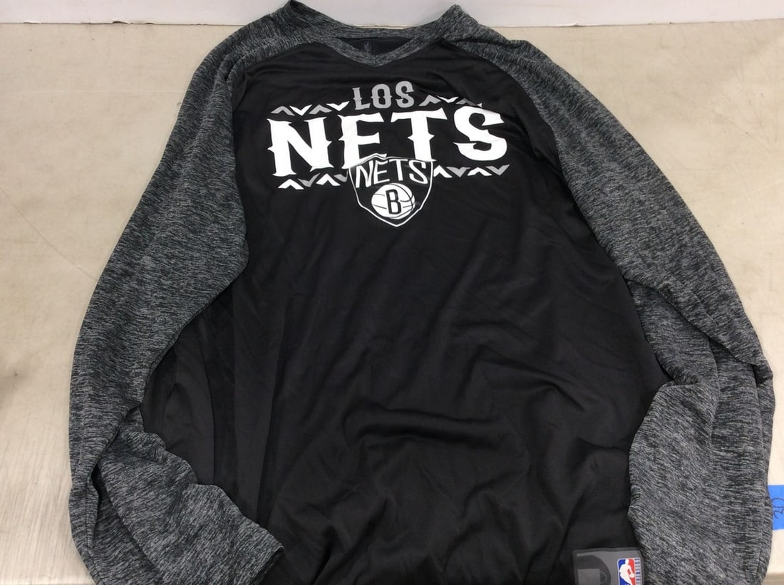 Nets long sleeve shirt(XL): Nets long sleeve shirt(XL)