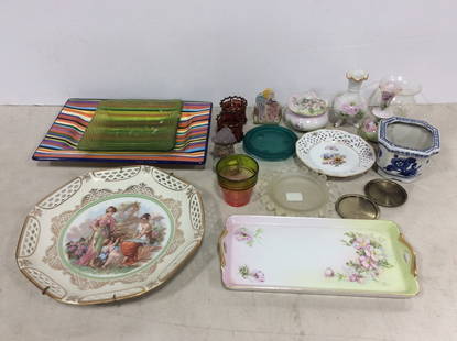 Various Ceramic Plates, Vases, Planter, and more: Various Ceramic Plates, Vases, Planter, and more