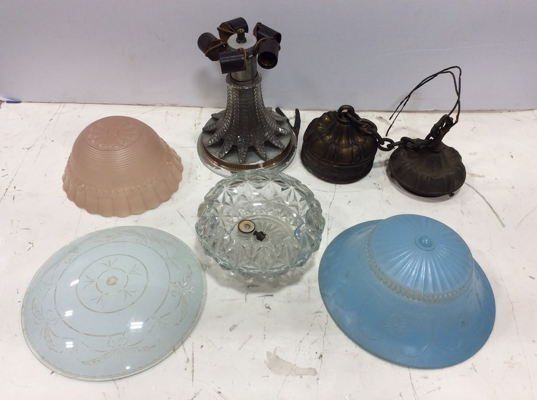 Various Glass Light Covers/Shades, and more (Tallest - 10in) (1 of 1)