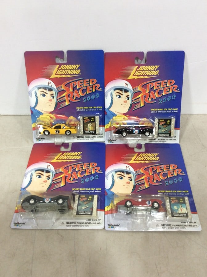 Johnny Lightning Speed Racer 2000 Toy Cars with Film Strip Tokens *new in box* (1 of 1)