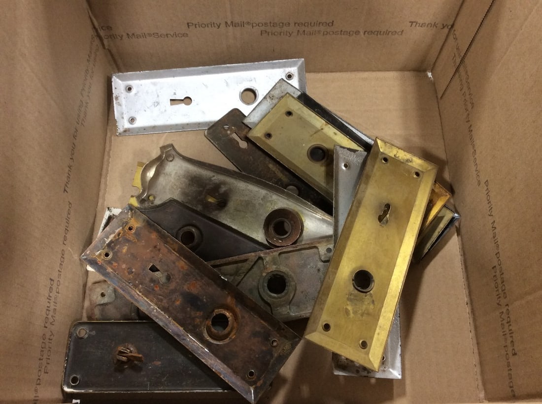 Vintage door plates: Vintage door plates