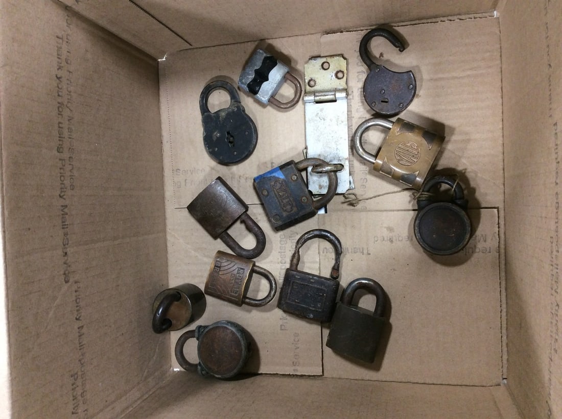 Vintage padlocks: Vintage padlocks