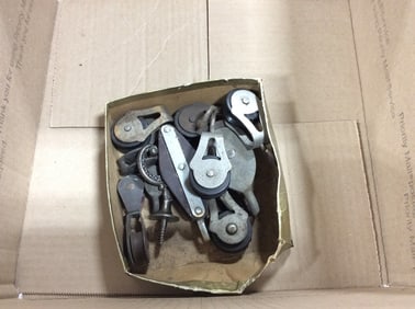 Vintage Sailboat Pulleys