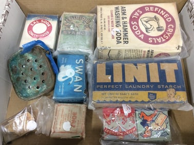 Vintage cleaning products