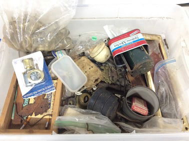 Replacement rim cylinder, loose pin hinges, and other supplies