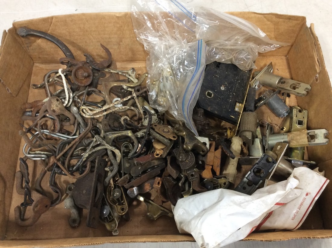 Coat hooks, pulleys, and door mechanisms: Coat hooks, pulleys, and door mechanisms