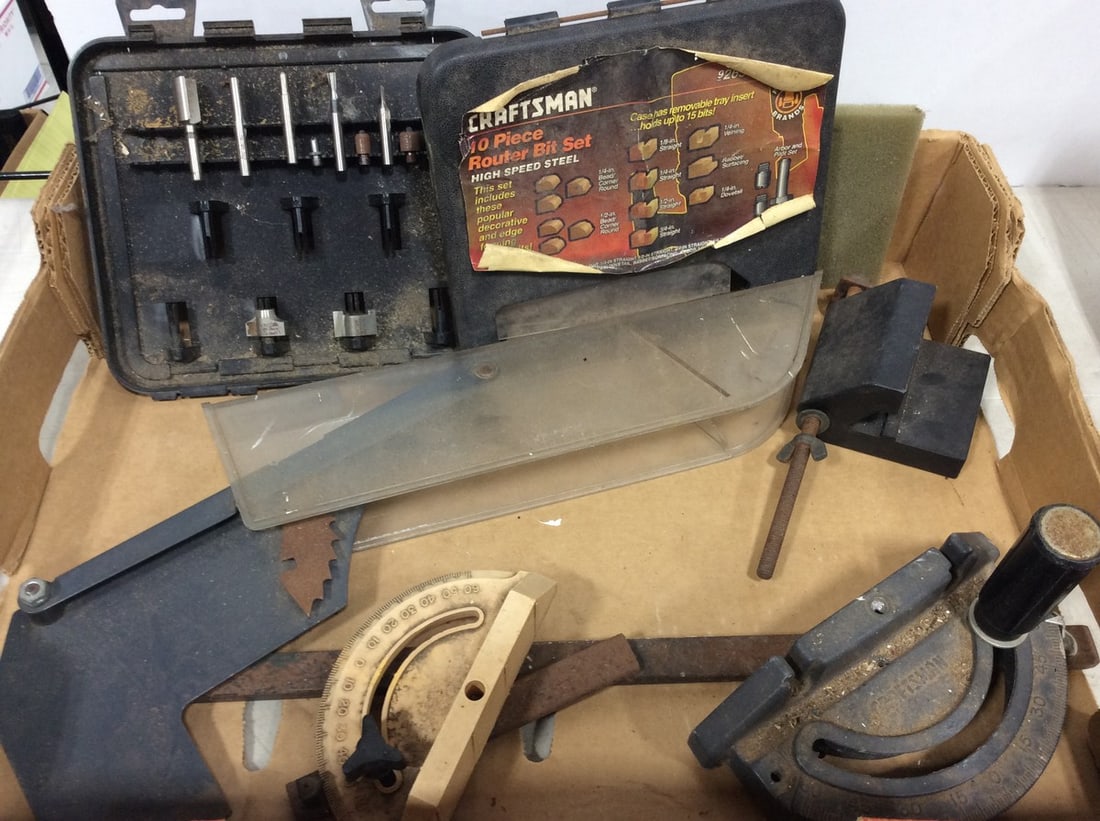 Craftsman router bit set and more (1 of 1)
