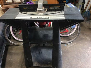 Craftsman router endtable