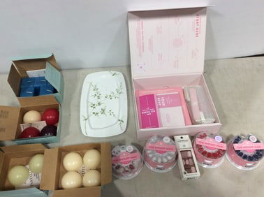 The Insant Mani nail kits, Party Lite aroma melts, and more
