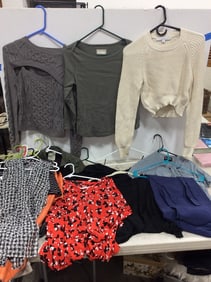Women's clothing(We The Free, MDRN, etc.-various sizes)