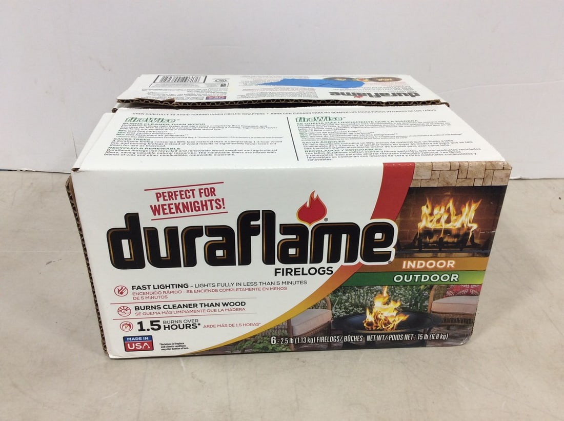DuraFlame firelogs case: DuraFlame firelogs case
