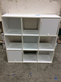 9 cube wooden organizer(36in.x11.75in.x35.5in.)