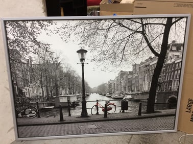 Framed art print(39.5in.x55.5in.)
