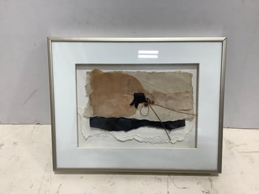 Framed abstract artwork(11in.x14in.)