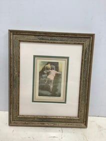Twas the Night Before Christmas framed and signed art print(69/75)