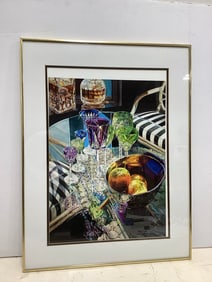 Framed and signed art print by Sloan(23in.x30in.)