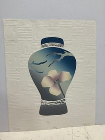 Twilight textured and signed artwork(303/500-20.5in.x25in.)