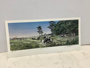 Moovin Home signed art print(8in.x17in.)