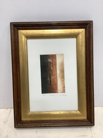 Nellombre framed and signed art print(19/50-10.5in.x13.5in.)