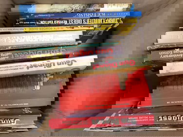 Various Books (Gun Digest, Ice Fishing, and more)