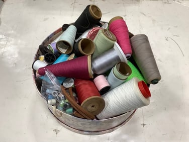 Various Ribbon and Thread Rolls