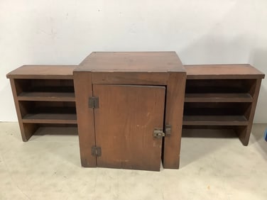Wooden Cabinet (12.5inx32inx10.5in)