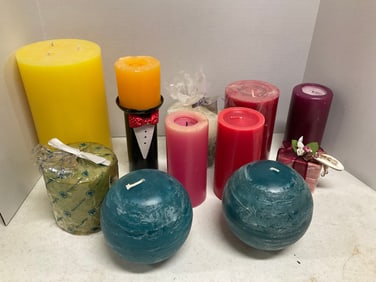 Lot of wicked candles