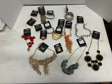 Lot of costume jewelry