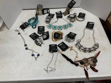 Lot of costume jewelry