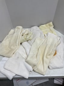 Lot of bathroom towels
