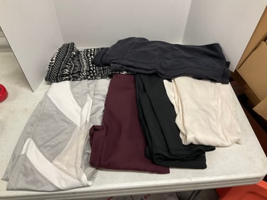 Lot of women's athletic pants and more