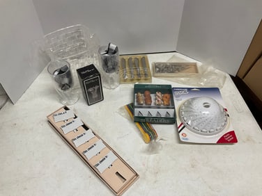 Lot of new kitchen items and more