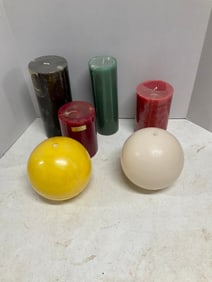 Lot of various wicked candles