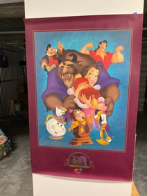 Beauty and The Beast's 10th anniversary poster 24x36