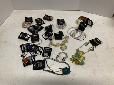 lot of costume jewelry