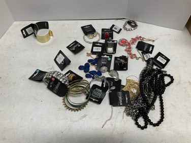 lot of costume jewelry
