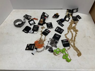 lot of costume jewelry