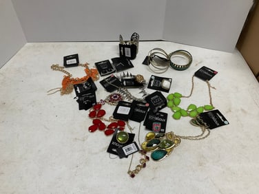 lot of costume jewelry