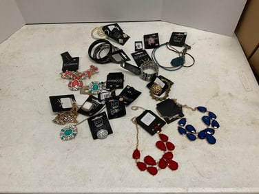 lot of costume jewelry