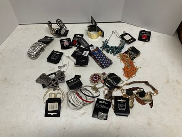 lot of costume jewelry