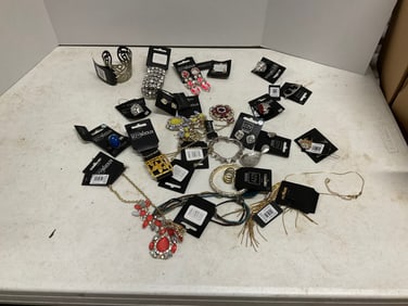 lot of costume jewelry