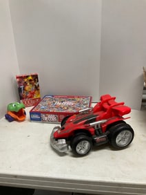 Lot of puzzles and cars