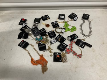Lot of costume jewelry