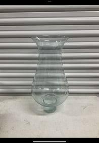 Glass vase 21in tall