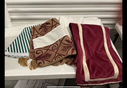 lot of table linens