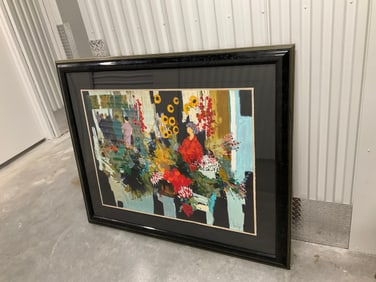 Fauchere, Claude "Sunflowers" 64/350 1994 Serigraph in color on Coventry paper 56x46