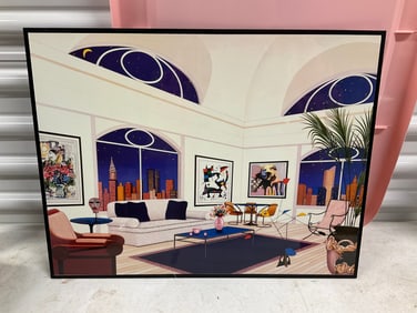 "New York Night II" by Fanch Ledan photograph 20x15