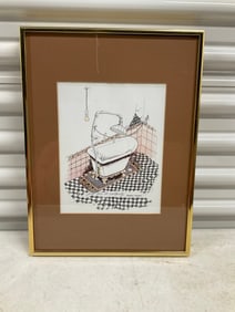 "From Here to Antiquity" by Marguerite Baldasaro pencil drawing 12x16