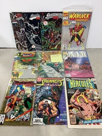 Marvel and DC comics