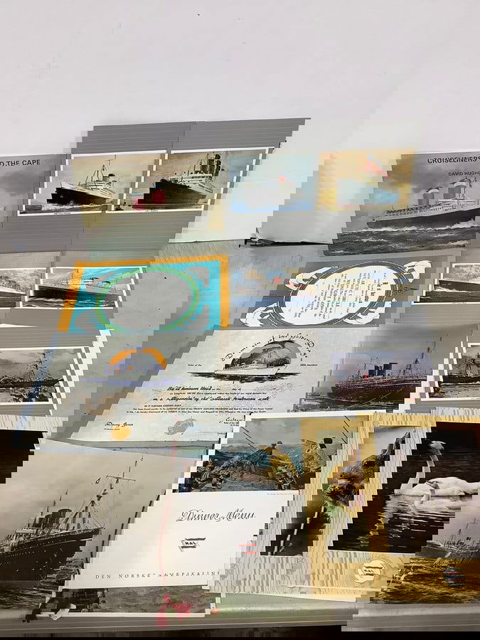 Cruiseliners to the Cape book by David Hughes various ship prints, and more (1 of 1)